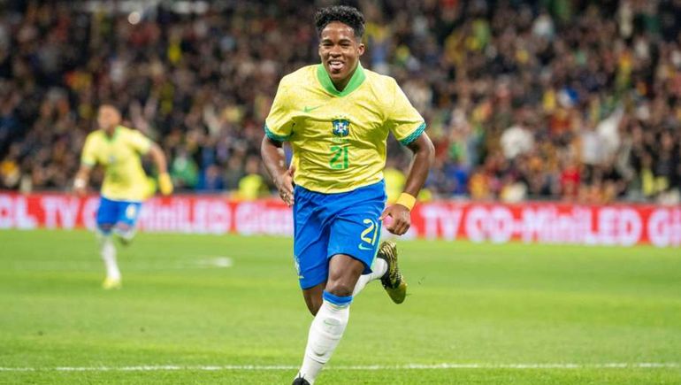Endrick jugará en el Real Madrid con Vinicius Jr. y con Kylian Mbappé. Endrick jugará en el Real Madrid con Vinicius Jr. y con Kylian Mbappé.