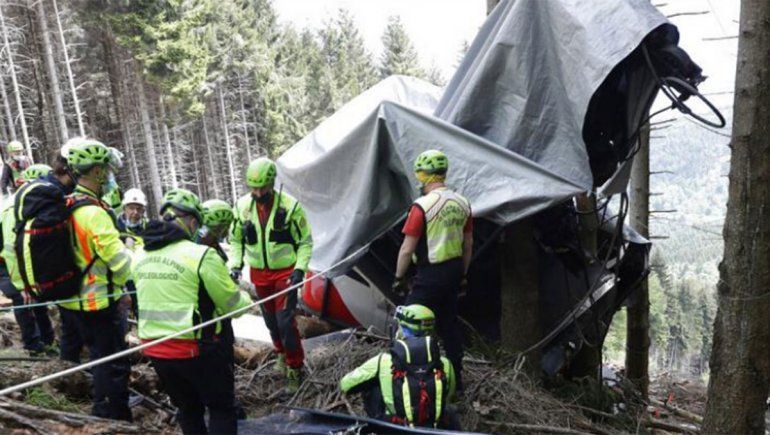 Italia: el juez considera que un técnico es responsable del accidente del teleférico