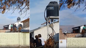 Incendio en un dúplex del barrio Gran Neuquén Sur