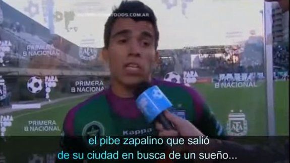 Un héroe en su tierra: los zapalinos homenajearon al Huevo Acuña con un emotivo video