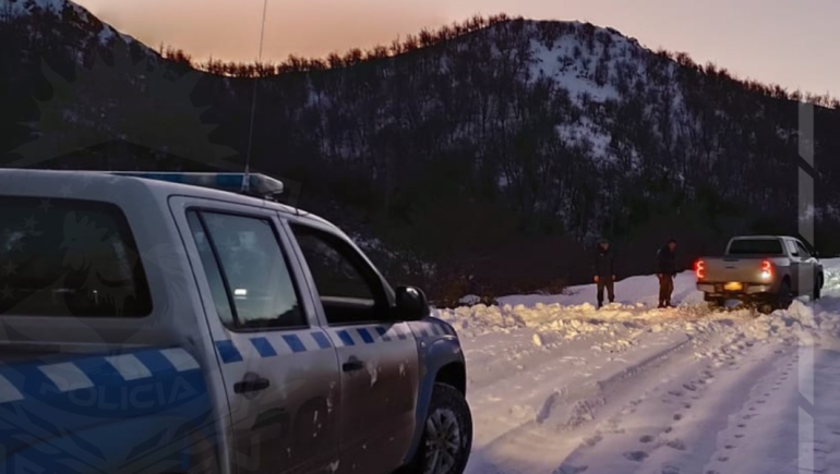 Turistas santafesinos varados en la nieve: omitieron el alerta y tuvieron que ser rescatados en un operativo