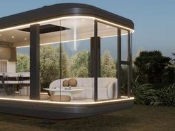 Las casas cápsulas se destacan por su diseño, practicidad, tecnología y comodidad. Se instalan rápidamente y tienen múltiples usos: turismo, oficinas, para parejas. Las casas cápsulas se destacan por su diseño, practicidad, tecnología y comodidad. Se instalan rápidamente y tienen múltiples usos: turismo, oficinas, para parejas.