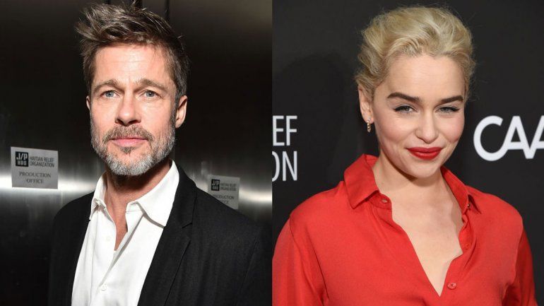 Brad y Emilia estuvieron presentes en el evento Haitian Relief Organization que se realizó en Los Ángeles.