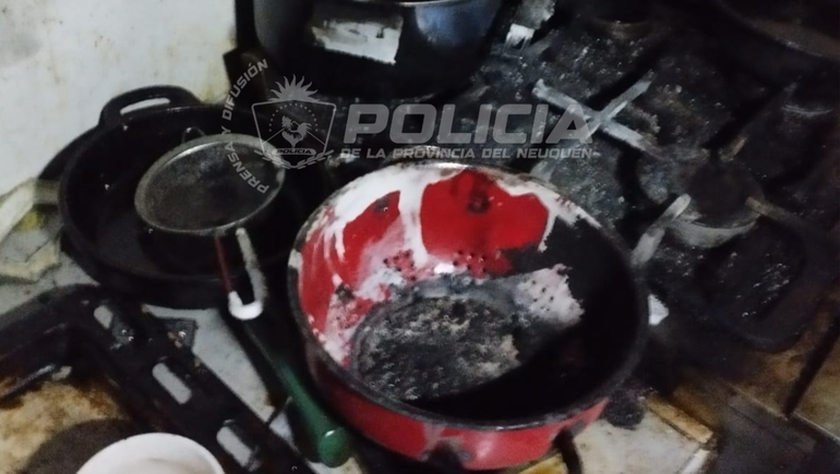 Incendio por un descuido: una familia se despertó intoxicada por humo de una olla quemada