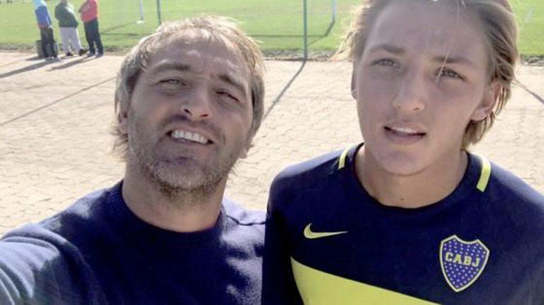 El hijo del Chapa Retegui&nbsp; mañana va al banco en Boca