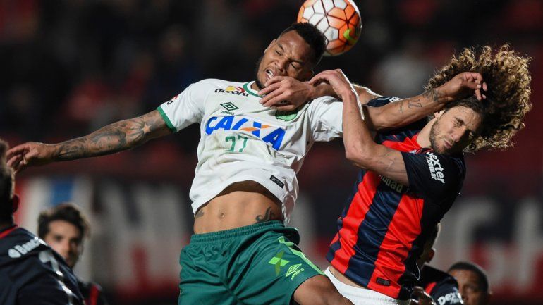Frustración. San Lorenzo deberá jugarse la clasificación en Brasil.&nbsp;