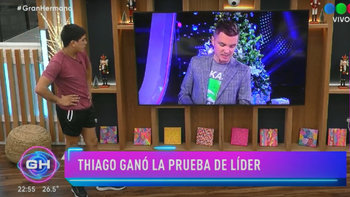 por cuarta vez, thiago es el lider de la semana en gran hermano por cuarta vez, thiago es el lider de la semana en gran hermano
