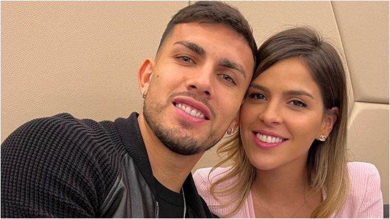 Leandro Paredes y Camila Galante Leandro Paredes y Camila Galante