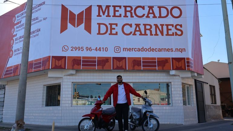 Mercado de Carnes festeja su aniversario a lo grande con el sorteo de cinco motos