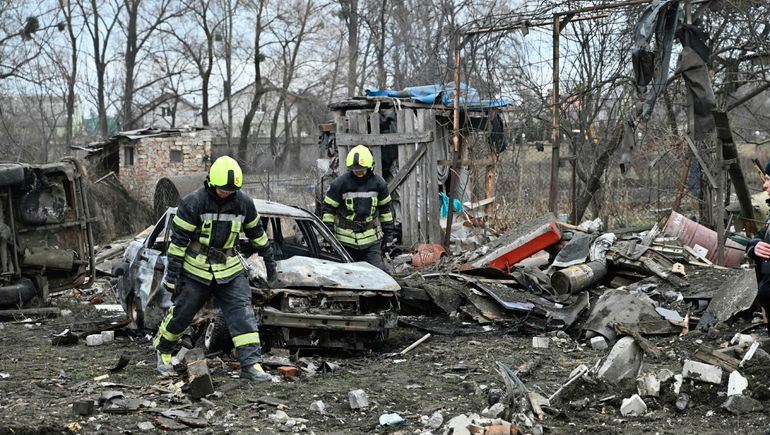 Sangrientos ataques rusos en cuarteles de Ucrania