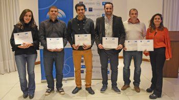 Andrea Toneloto, Ricardo Markiewicz, Sebastián Elcano, Martín Tardella,  Juan Antonino y Analía Mas.