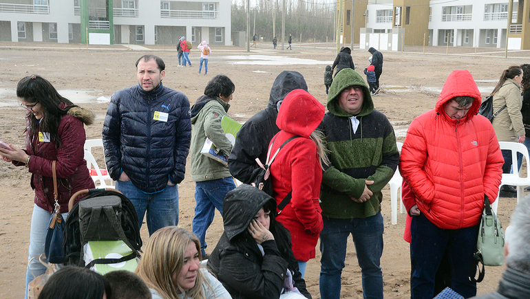Del viento a la lluvia: el tiempo de Neuquén se muestra esquivo con Alberto Fernández
