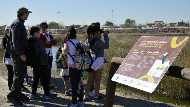 Los chicos serán los guardianes de la laguna San Lorenzo.