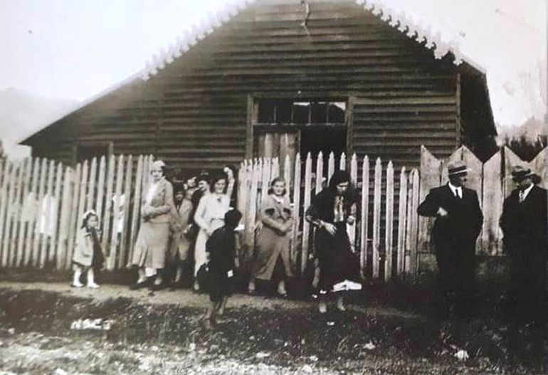 La capilla San José a mediados de los años '30