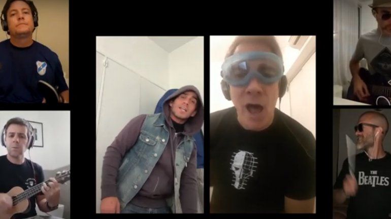 Reversionaron un tema de Las Pelotas y son furor en las redes