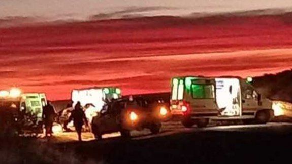 Tragedia en la Ruta 151: tres personas murieron en un choque frontal 