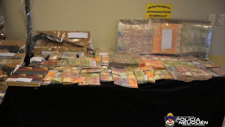 Golpe a banda narco: secuestraron 60 kilos de marihuana.