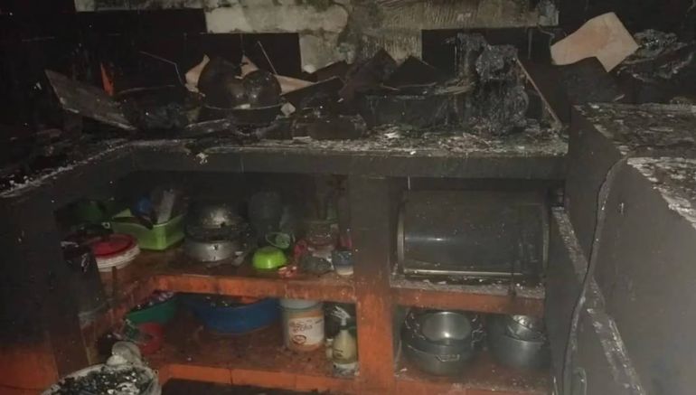 La víctima, Luis Mateo Rojano Rodríguez, falleció por el incendio de las luces del pesebre de Navidad que había en su casa. Foto: Diario del César.