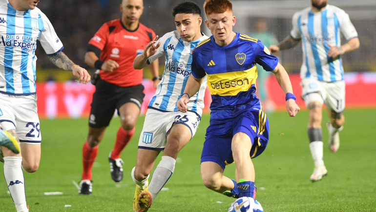 Boca y Racing igualaron sin goles en La Bombonera. Fotos: Télam&nbsp;