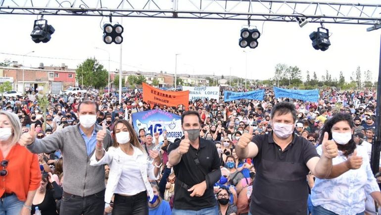 Los candidatos del MPN cerraron la campaña en el Oeste neuquino