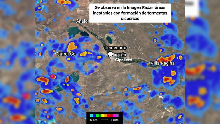 Cambió el pronóstico en Neuquén.