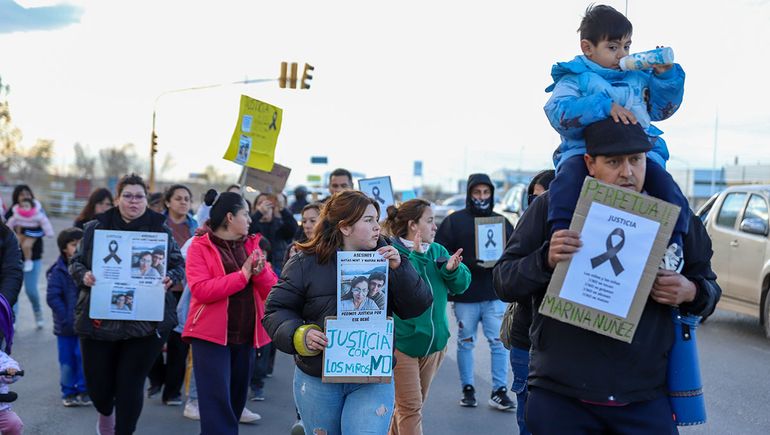 Vecinos marcharon para pedir justicia por el bebé asesinado a golpes.