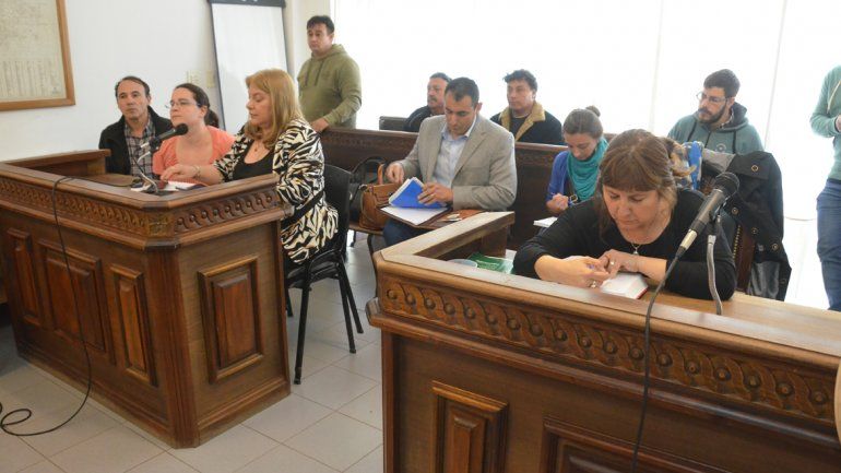 En la audiencia no dejaron fotografiar al acusado porque resta una rueda de reconocimiento clave para la fiscal.