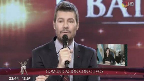 tinelli le respondio a cristina: me trata de idiota. que orgullo
