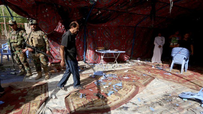 El ataque más sangriento fue en una festividad religiosa en un barrio chiita.