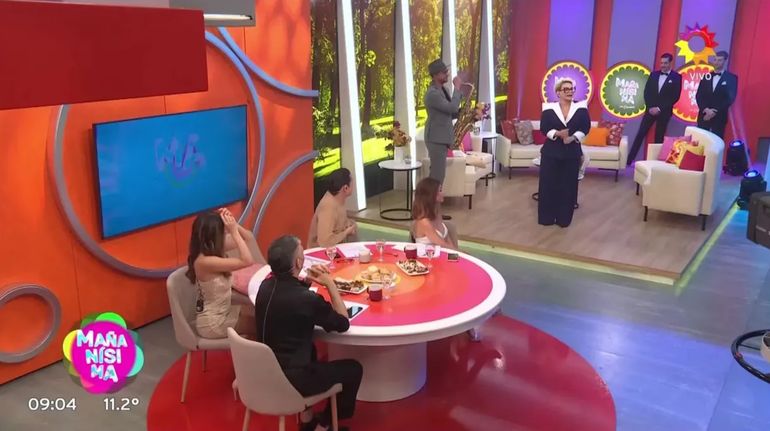 Mañanísima, programa que se emitía por El Trece. Mañanísima, programa que se emitía por El Trece.