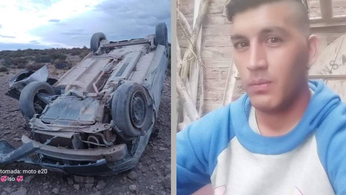 Ruta 40: murió uno de los hombres que volcó cerca de Buta Ranquil
