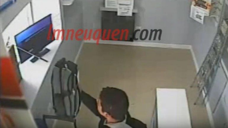 La secuencia del robo