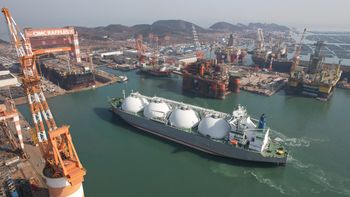 El buque MKII de Southern Energy llegará en 2028 a Río Negro. | LM Neuquen El buque MKII de Southern Energy llegará en 2028 a Río Negro.