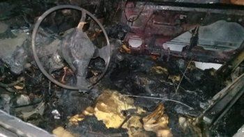 asi le quedo el auto al vecino que bromeo contra una intendenta asi le quedo el auto al vecino que bromeo contra una intendenta