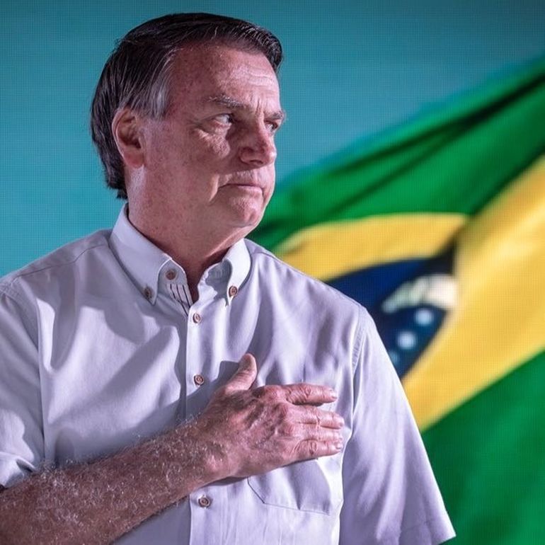 Jair Bolsonaro festejó los resultados de las elecciones municipales.