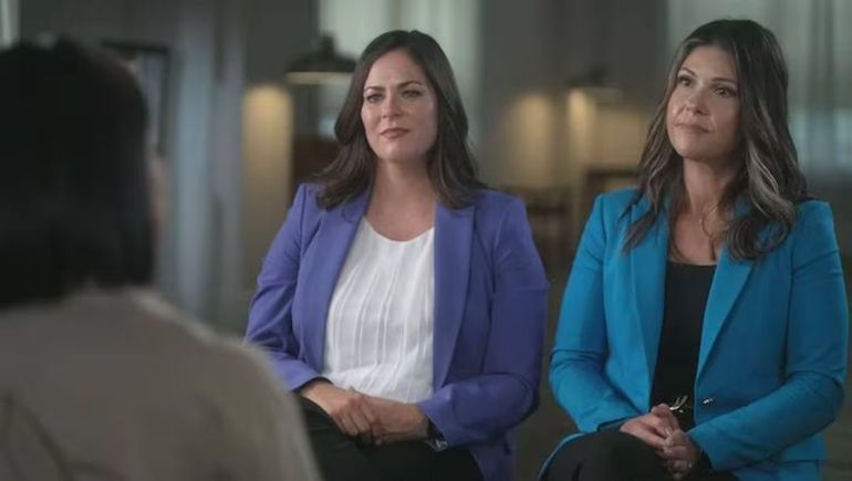 Alyson Dupouy (izq.) y Tara Augustin (der.) Alyson Dupouy (izq.) y Tara Augustin (der.)