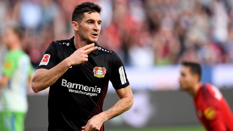 Alario metió un gol en el empate del Bayer Leverkusen ante Wolfsburgo