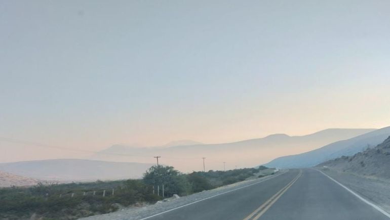 Cómo están las rutas de Neuquén tras los incendios de Chubut