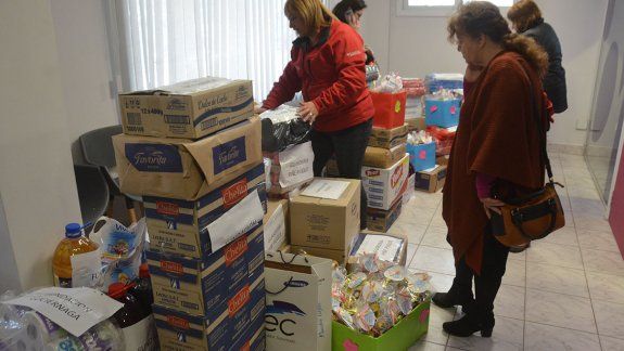 La Fundación Faena entregó alimentos y juguetes