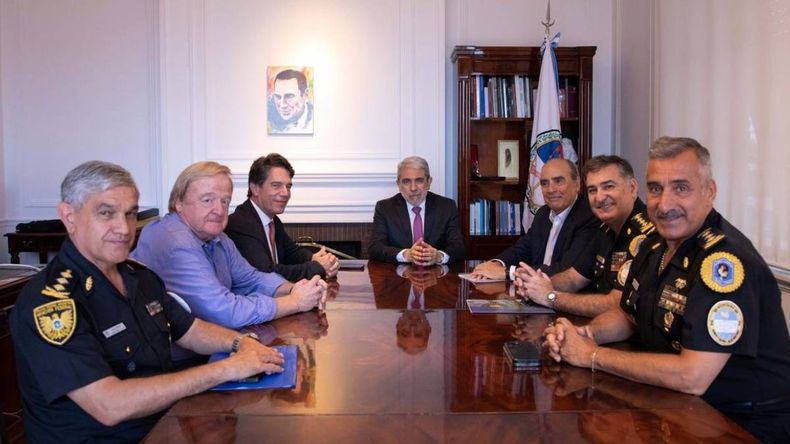 La seguridad de Milei presidente, motivo de preocupación y de reunión