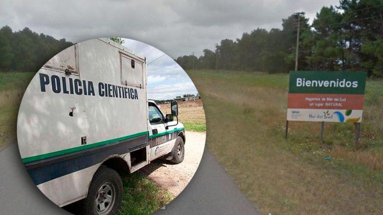 Horror en la Ruta 11. Se calcula que la criatura tenía unos tres años.