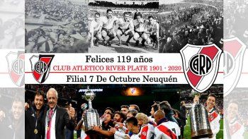 river festeja anos con movida solidaria en neuquen y todo el pais river festeja anos con movida solidaria en neuquen y todo el pais