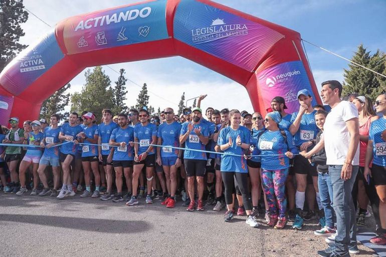 Activando llega a Chos Malal con una carrera de trail running