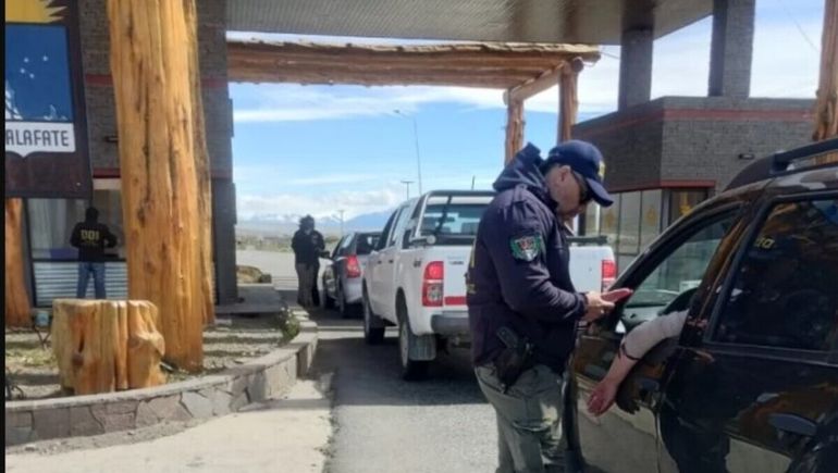 Portal de ingreso a El Calafate