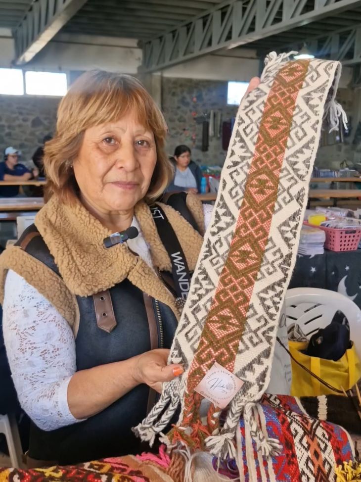 "La lana me hace vivir, me alegra”, aseguró Irma. "La lana me hace vivir, me alegra”, aseguró Irma.