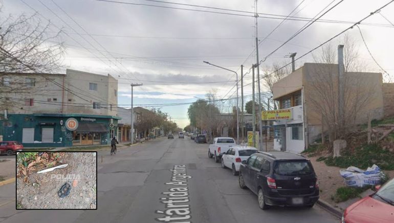 Detuvieron a un hombre con un arma blanca por incidentes en la vía pública.