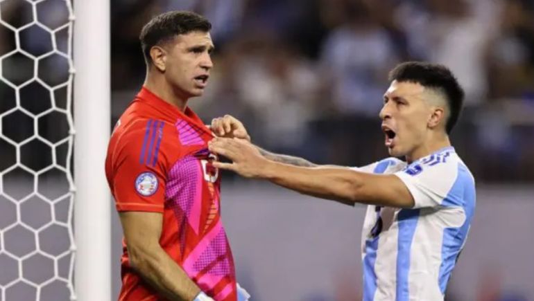 El desplante del Dibu Martínez a un posteo de Lisandro Martínez, el crack de la Selección argentina