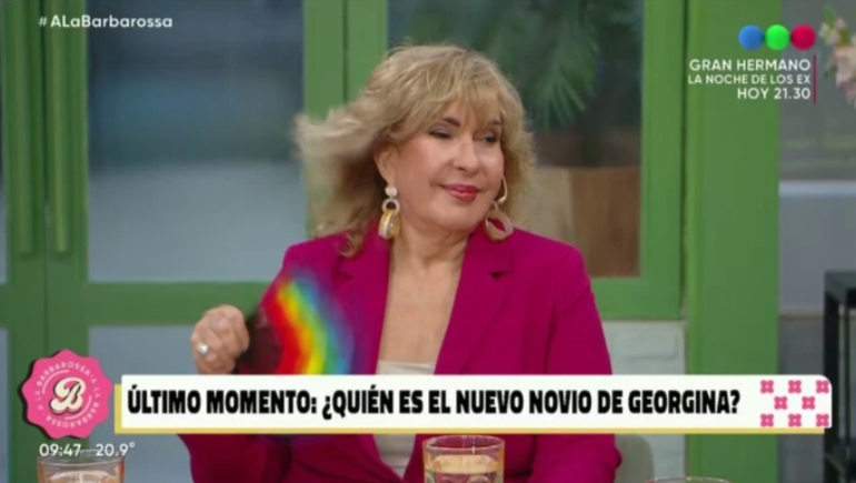 Gerogina Barbarossa confesó su nueva relación amorosa en Telefé. También habló en Intrusos. Gerogina Barbarossa confesó su nueva relación amorosa en Telefé. También habló en Intrusos.