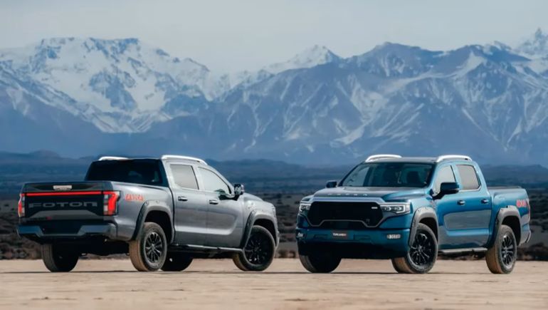 Foton Tunland v7 Mild Hybrid y Tunland v9 Pro Sport. Foton Tunland v7 Mild Hybrid y Tunland v9 Pro Sport.