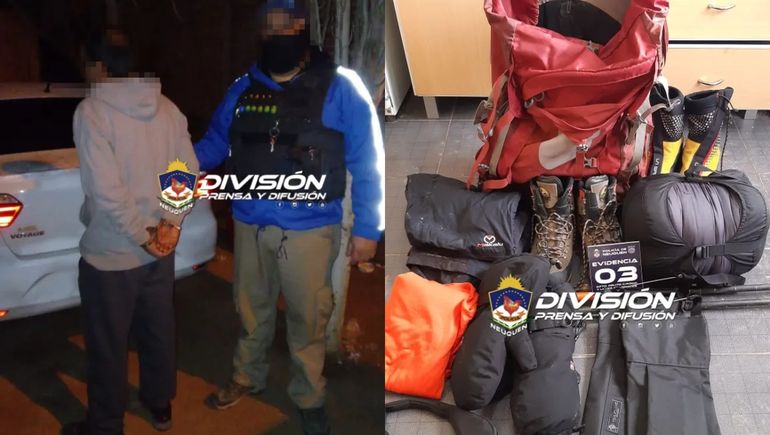 Hallaron a un ladrón reincidente prófugo en un allanamiento